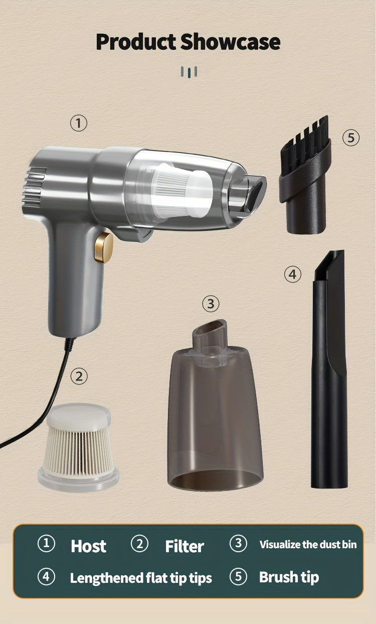 Car Mounted Vacuum Cleaner, Super Strong, High-Power