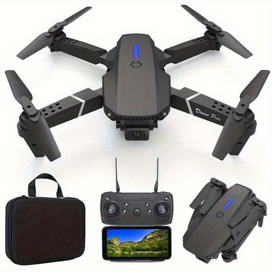 E88 Drone with Dual HD Cameras, Rechargeable Battery